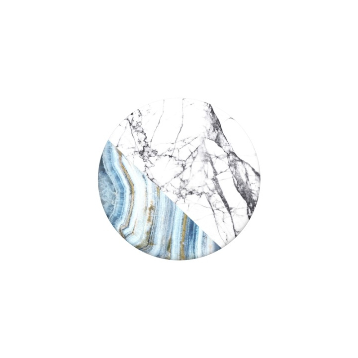 PopSockets Aegean Marble Avtagbart Grip med Ställfunktion i gruppen SMARTTELEFON & NETTBRETT / Annet tilbehør / Popsockets hos TP E-commerce Nordic AB (38-77856)