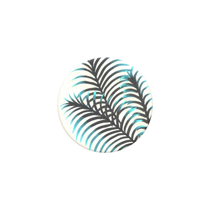 PopSockets Pacific Palm Avtagbart Grip med Ställfunktion i gruppen SMARTTELEFON & NETTBRETT / Annet tilbehør / Popsockets hos TP E-commerce Nordic AB (38-77871)