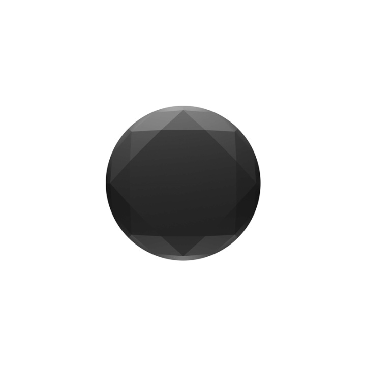 POPSOCKETS Metallic Diamond Black Avtagbart Grip med stativfunksjon Premium i gruppen SMARTTELEFON & NETTBRETT / Annet tilbehør / Popsockets hos TP E-commerce Nordic AB (38-77877)