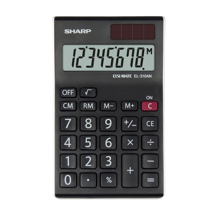SHARP Kalkulator EL310ANWH i gruppen HJEM, HUS OG HAGE / Klokker & Teller / Telleverk hos TP E-commerce Nordic AB (38-77962)