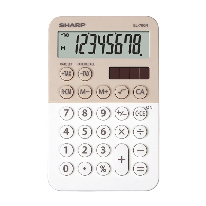 SHARP Kalkulator EL760RBLA i gruppen HJEM, HUS OG HAGE / Klokker & Teller / Telleverk hos TP E-commerce Nordic AB (38-77964)