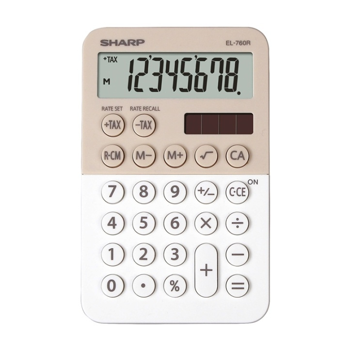 Sharp Kalkylator EL760RBLA i gruppen HJEM, HUS OG HAGE / Klokker & Teller / Telleverk hos TP E-commerce Nordic AB (38-77964)