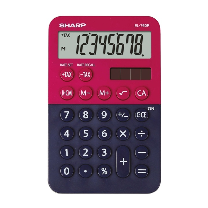 Sharp Kalkulator EL760RBRB i gruppen HJEM, HUS OG HAGE / Klokker & Teller / Telleverk hos TP E-commerce Nordic AB (38-77965)