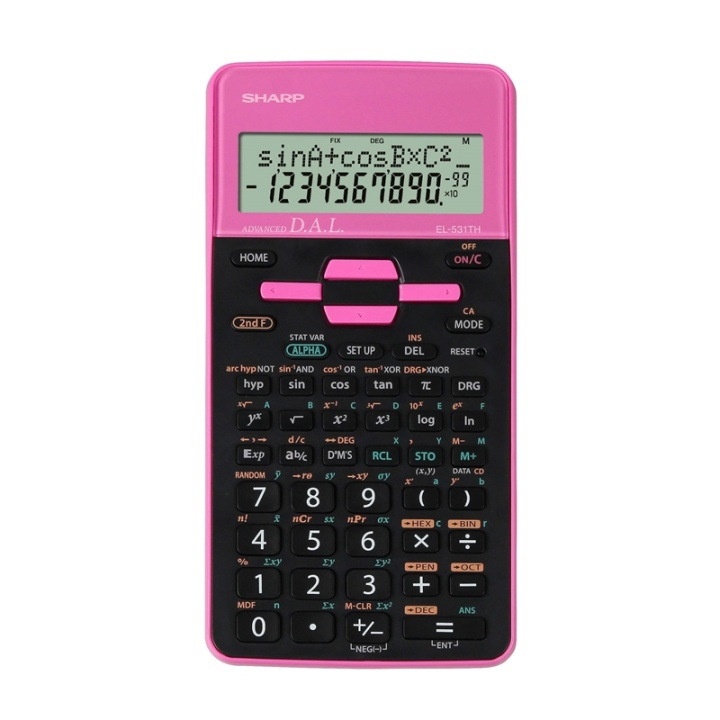 Sharp Kalkylator EL531THBPK i gruppen HJEM, HUS OG HAGE / Klokker & Teller / Telleverk hos TP E-commerce Nordic AB (38-77973)