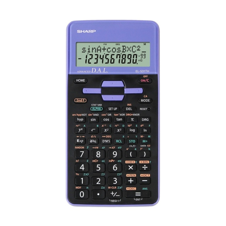 Sharp Kalkylator EL531THBVL i gruppen HJEM, HUS OG HAGE / Klokker & Teller / Telleverk hos TP E-commerce Nordic AB (38-77974)