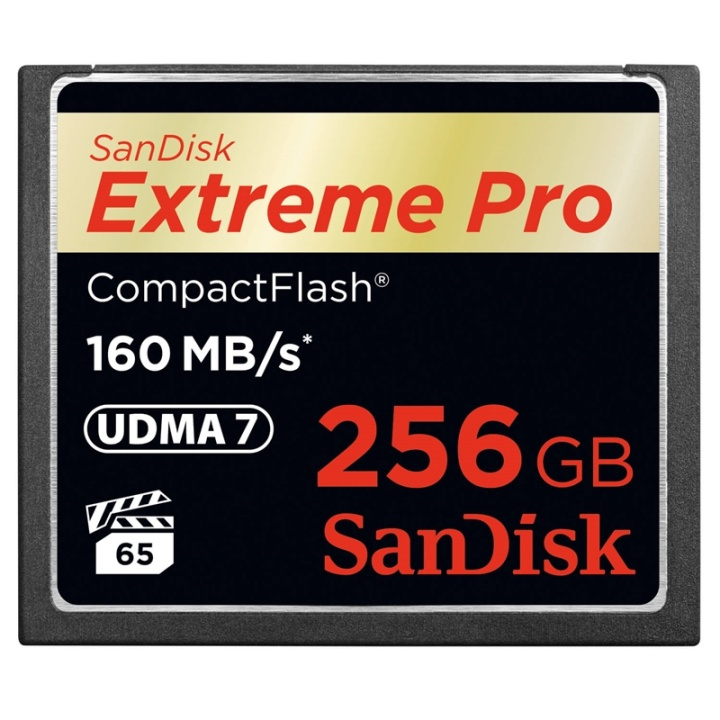 SANDISK Minnekort CF Extreme Pro 256GB 160MB/s UDMA7 i gruppen Elektronikk / Lagringsmedia / Minnekort / Compact Flash hos TP E-commerce Nordic AB (38-77982)