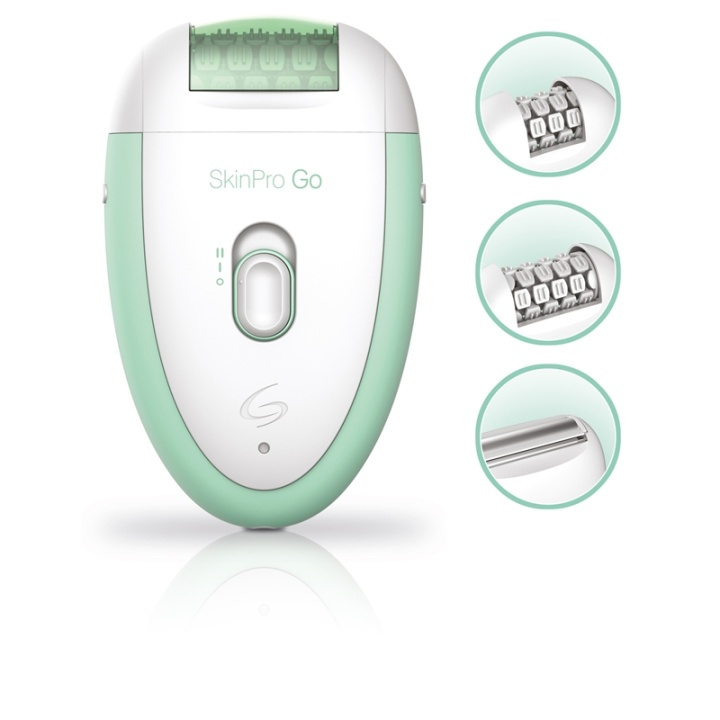 Gama Epilator SKINPRO GO II GE0130 i gruppen HELSE OG SKJØNNHET / Hår & styling / Hårfjerning / Epilatorer hos TP E-commerce Nordic AB (38-78164)