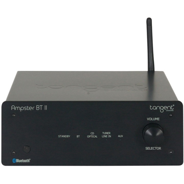 Tangent Ampster II Stereoforsterker med Bluetooth i gruppen Elektronikk / Lyd & Bilde / Hjemmekino, HiFi og bærbar / Kompakt Stereo & Platespillere hos TP E-commerce Nordic AB (38-78290)