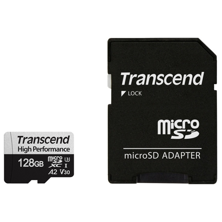 Transcend microSDXC 128GB U3 (R100/W85) i gruppen Elektronikk / Lagringsmedia / Minnekort / SD/SDHC/SDXC hos TP E-commerce Nordic AB (38-78296)