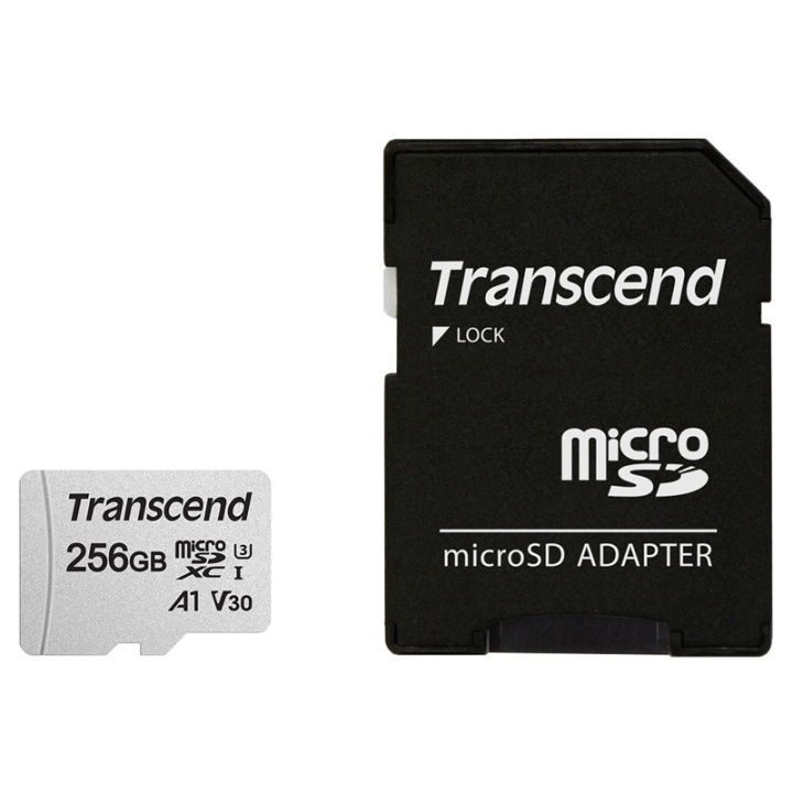 Transcend microSDXC 256GB U3 (R95/W45) i gruppen Elektronikk / Lagringsmedia / Minnekort / SD/SDHC/SDXC hos TP E-commerce Nordic AB (38-78298)