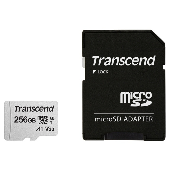 Transcend microSDXC 256 GB U3 (R95/W45) i gruppen Elektronikk / Lagringsmedia / Minnekort / SD/SDHC/SDXC hos TP E-commerce Nordic AB (38-78298)
