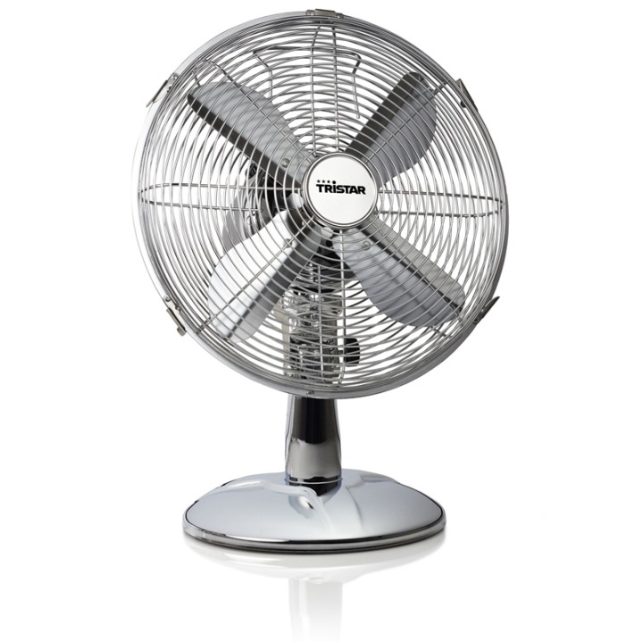 Tristar Bordvifte i rustfritt stål 30 cm i gruppen HJEM, HUS OG HAGE / Vifter og klimaprodukter / Vifter hos TP E-commerce Nordic AB (38-78305)