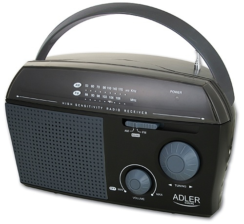 Adler FM-radio AD 1119 AM/FM i gruppen Elektronikk / Lyd & Bilde / Hjemmekino, HiFi og bærbar / Radio & Vekkerklokker / Radio hos TP E-commerce Nordic AB (38-78309)