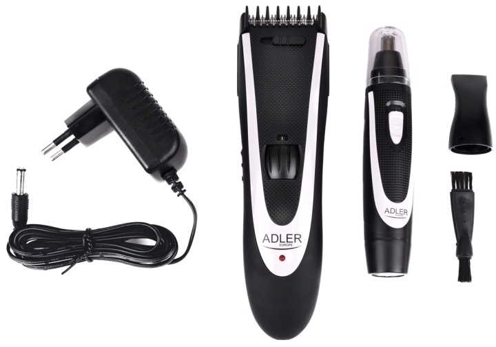 Adler AD2822 Hårtrimmer + nesetrimmer i gruppen HELSE OG SKJØNNHET / Hår & styling / Barbering og trimming / Nesehårtrimmere hos TP E-commerce Nordic AB (38-78332)