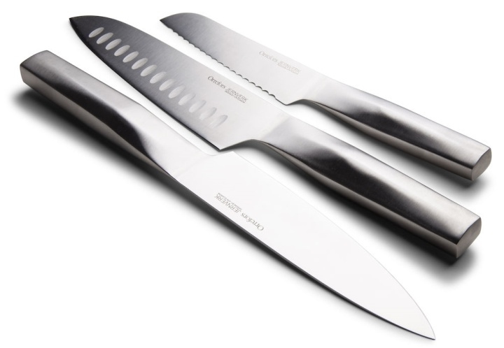 Orrefors Jernverk 3-pack knivar, Premium Stål i gruppen HJEM, HUS OG HAGE / Kjøkkenutstyr / Kjøkkenkniver og knivslipere hos TP E-commerce Nordic AB (38-78704)