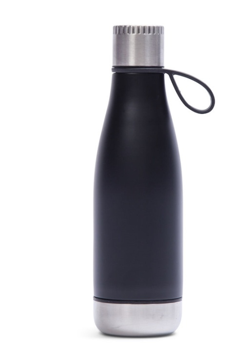 Lord Nelson Stålflaske 45 cl Svart i gruppen SPORT, FRITID & HOBBY / Friluftsliv / Termoser og flasker hos TP E-commerce Nordic AB (38-78726-SV)