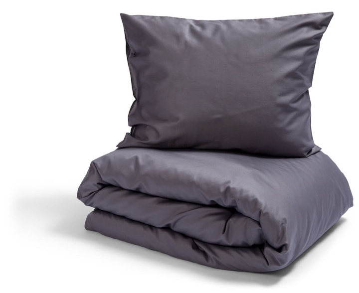 Kosta Linnewäfveri Manchester Satin 400tc Mørkegrå 150x210 i gruppen HJEM, HUS OG HAGE / Innredning / Sengetøy hos TP E-commerce Nordic AB (38-78732-MOE)