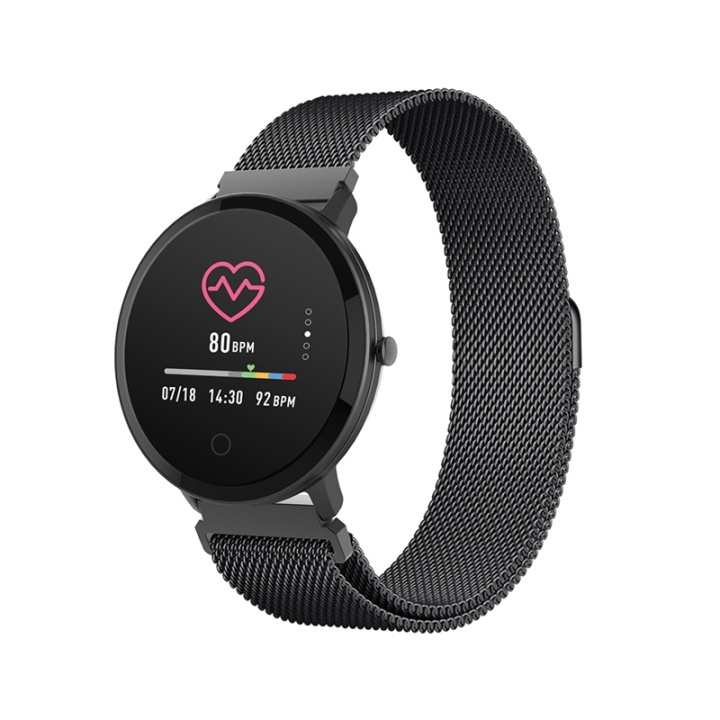 Forever ForeVive smartklocka, SB-320, svart i gruppen SPORT, FRITID & HOBBY / Smartwatch og Aktivitetsmålere / Smartwatches hos TP E-commerce Nordic AB (38-78858)