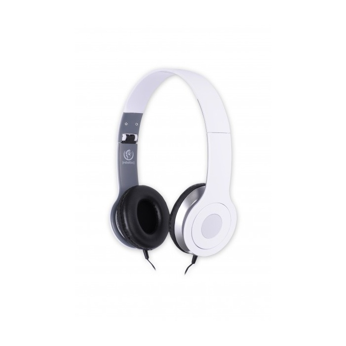 Rebeltec Headset City Vit i gruppen Elektronikk / Lyd & Bilde / Hodetelefoner & Tilbehør / Hodetelefoner hos TP E-commerce Nordic AB (38-78977)