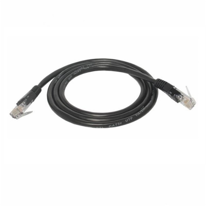 Nettverkskabel RJ45 TP kabel, Cat5e, 1 meter