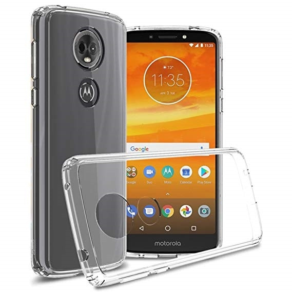 Gjennomsiktig TPU-deksel til Motorola Moto E5 i gruppen SMARTTELEFON & NETTBRETT / Mobilbeskyttelse / Motorola hos TP E-commerce Nordic AB (38-79104)