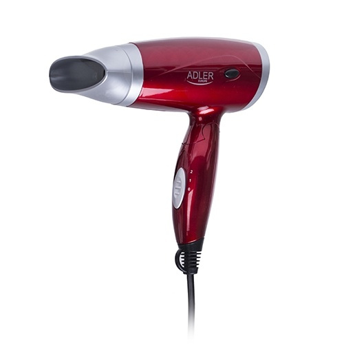 Adler AD 2220 Hårføner 1400 W, rød i gruppen HELSE OG SKJØNNHET / Hår & styling / Stylingverktøy / Hårfønere hos TP E-commerce Nordic AB (38-79162)