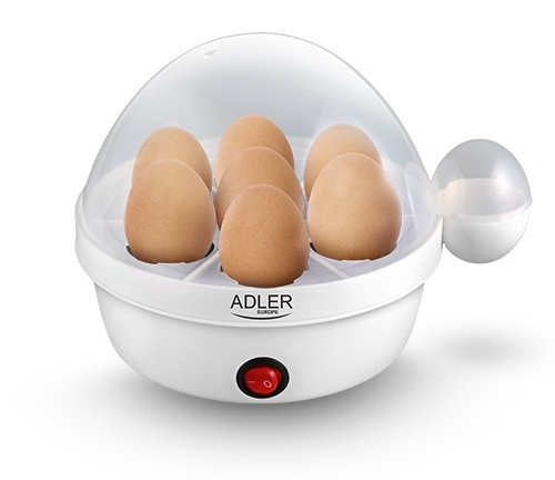 Adler AD 4459 Äggkokare för 7 ägg i gruppen HJEM, HUS OG HAGE / Husholdningsapparater / Ris- og eggkokere hos TP E-commerce Nordic AB (38-79169)