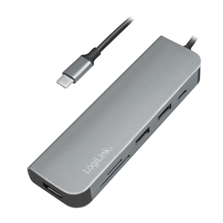 LogiLink USB-C Multi-HUB HDMI/PD/DeX i gruppen Datautstyr / Datamaskin Tilbehør / USB-Hubs hos TP E-commerce Nordic AB (38-79406)