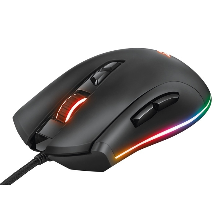 Trust GXT 900 Kudos RGB-spillmus i gruppen Datautstyr / Mus & Tastatur / Mus / via kabel hos TP E-commerce Nordic AB (38-79418)