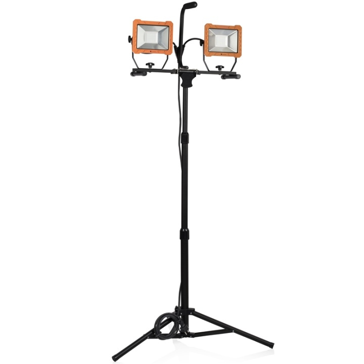 Smartwares LED-arbetslampa tripod 2 x 30W i gruppen HJEM, HUS OG HAGE / El og belysning / Arbeidsbelysning hos TP E-commerce Nordic AB (38-79535)