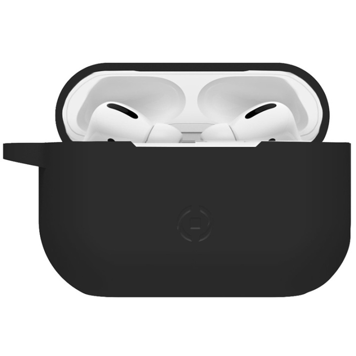 Celly Airpods Pro-beskyttelsesetui i svart i gruppen Elektronikk / Lyd & Bilde / Hodetelefoner & Tilbehør / Tilbehør hos TP E-commerce Nordic AB (38-79586)