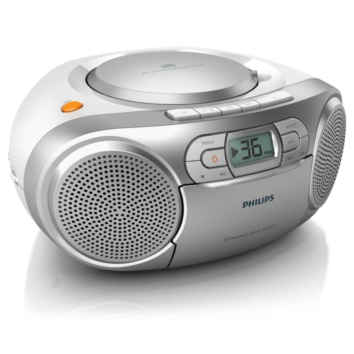 Philips Boombox CD/Radio/Kassett i gruppen Elektronikk / Lyd & Bilde / Hjemmekino, HiFi og bærbar / Digitalisering av kassetter hos TP E-commerce Nordic AB (38-79640)