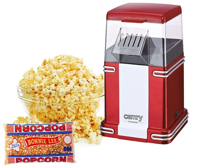 POPCORNPAKET! Retro Popcornmaskin och 500g popcorn i gruppen HJEM, HUS OG HAGE / Husholdningsapparater / Popcornmaskiner hos TP E-commerce Nordic AB (38-79749)