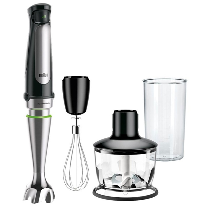 Braun Stavmikser MQ7035X Premium 1000W-pakke i gruppen HJEM, HUS OG HAGE / Husholdningsapparater / Matprosessorer og kjøkkenassistenter / Stavmiksere hos TP E-commerce Nordic AB (38-79939)