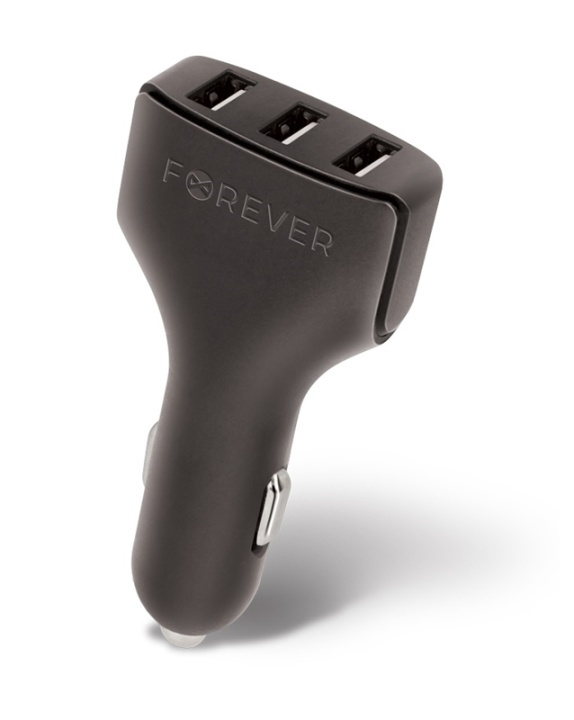 Forever Billaddare 3x USB - CC-05 4.8A i gruppen SMARTTELEFON & NETTBRETT / Ladere og Kabler / Billader / Billader USB hos TP E-commerce Nordic AB (38-80060)