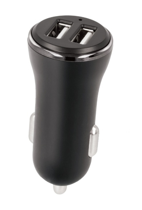 Forever Billader CC-03 (2 x USB | 2,4 A) i gruppen SMARTTELEFON & NETTBRETT / Ladere og Kabler / Billader / Billader USB hos TP E-commerce Nordic AB (38-80061)