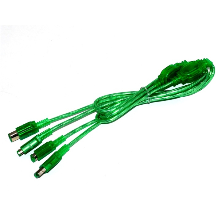 Link-kabel for Nintendo Gameboy, 1m, Grønn i gruppen Elektronikk / TV-spill & tilbehør / Gameboy-tilbehør hos TP E-commerce Nordic AB (38-80191)
