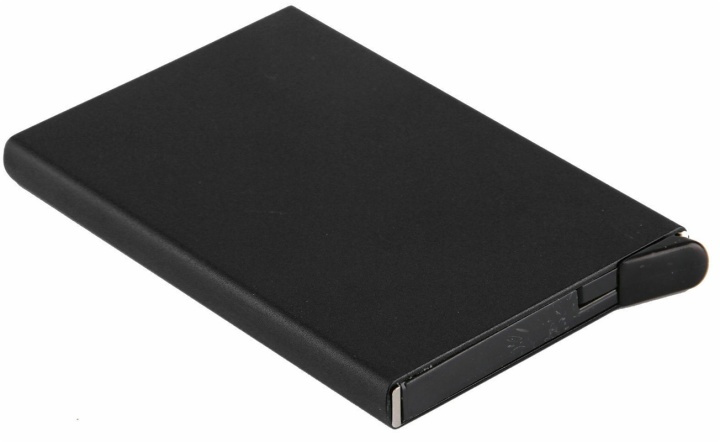 RFID-lommebok i aluminium med popup-funksjon, svart i gruppen SPORT, FRITID & HOBBY / Morsomme produkter / Smarte produkter hos TP E-commerce Nordic AB (38-80744)