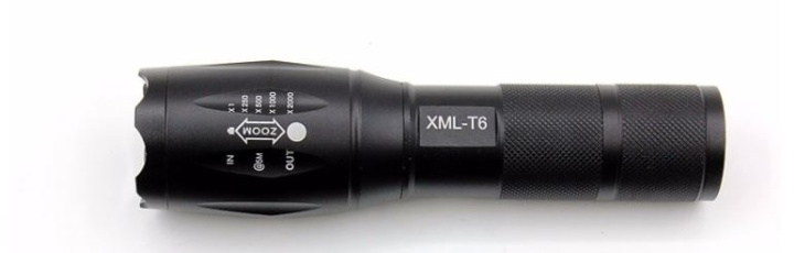 XML-T6 - vanntett lommelykt med 3800 lumen og zoomeffekt i gruppen SPORT, FRITID & HOBBY / Lommelykter og hodelykter / Lommelykter hos TP E-commerce Nordic AB (38-80758)