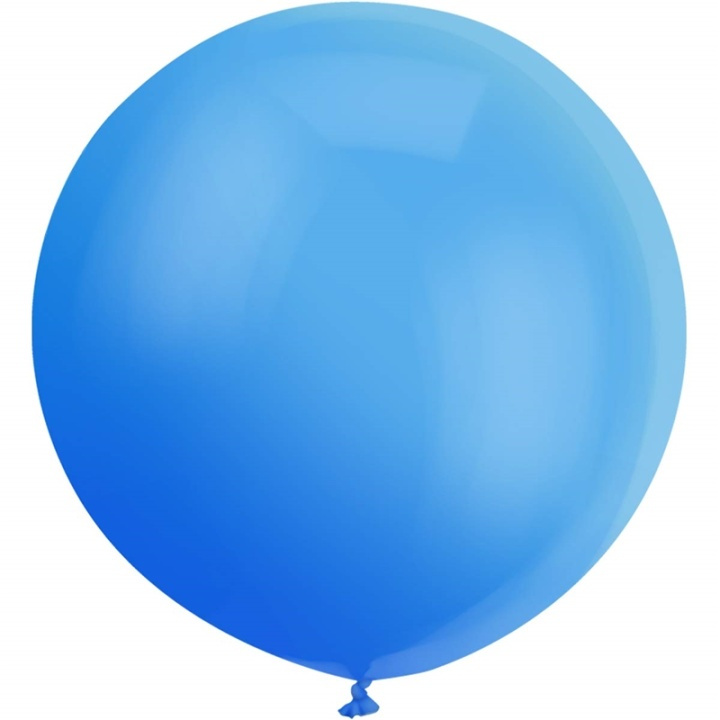 GIGANTISK ballong, 100 cm, 1st, Blå i gruppen LEKER, BARN OG BABY / Spise & drikke / Barneselskap & party hos TP E-commerce Nordic AB (38-80803)