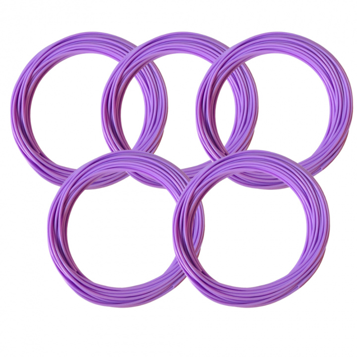 PLA Filament til 3D-penn, Lys lilla i gruppen LEKER, BARN OG BABY / Leker / Håndtverk hos TP E-commerce Nordic AB (38-80875)