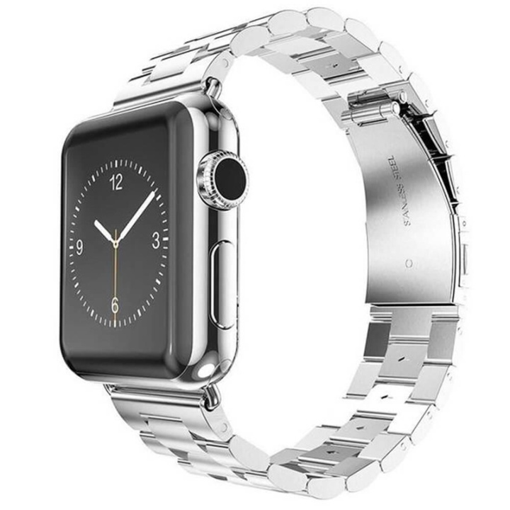 Urrem i rustfritt stål til Apple Watch, 40 mm i gruppen SMARTTELEFON & NETTBRETT / Trening, hjem og fritid / Apple Watch og tilbehør / Tilbehør hos TP E-commerce Nordic AB (38-80908)