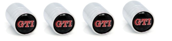 Ventilhetter 4-pakning, GTI-logo i gruppen Bil / Tilbehør / Accessories / Annet biltilbehør hos TP E-commerce Nordic AB (38-80975)
