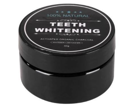 Tannbleking, kullpulver, 30 g i gruppen HELSE OG SKJØNNHET / Munnpleie / Whiteningprodukter hos TP E-commerce Nordic AB (38-80994)