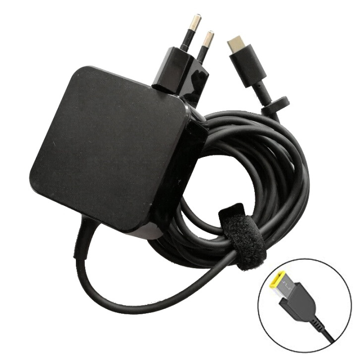 AC-adapter for Lenovo USB Yoga 11 Yoga 13 65W i gruppen Datautstyr / Bærbare datamaskiner og tilbehør / Lader / Vegglader / IBM/Lenovo hos TP E-commerce Nordic AB (38-81041)