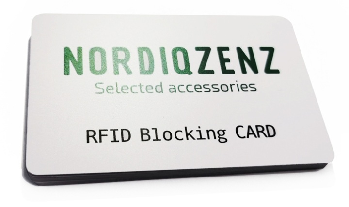 NORDIQZENZ RFID/NFC Blocker-kort i gruppen SPORT, FRITID & HOBBY / Morsomme produkter / Smarte produkter hos TP E-commerce Nordic AB (38-81128)
