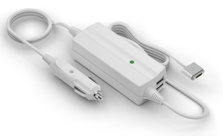 Billader til Apple Magsafe 45/60W 2 ekstra USB-porter i gruppen Bil / Tilbehør / Accessories / 12 volt tilbehør hos TP E-commerce Nordic AB (38-81201)