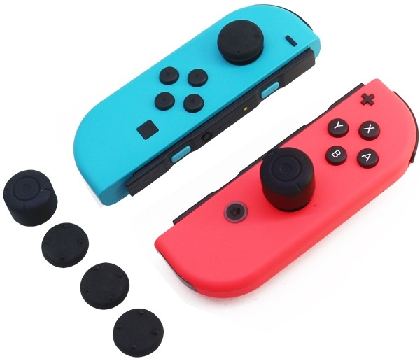 Knappskydd i silikon till Nintendo Switch Joy-Con i gruppen Elektronikk / TV-spill & tilbehør / Nintendo Switch / Tilbehør hos TP E-commerce Nordic AB (38-81218)