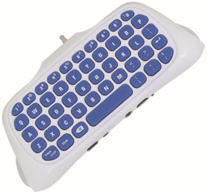 Tastatur til Playstation 4-kontroll, Hvit i gruppen Elektronikk / TV-spill & tilbehør / Sony PlayStation 4 / Tilbehør hos TP E-commerce Nordic AB (38-81227)