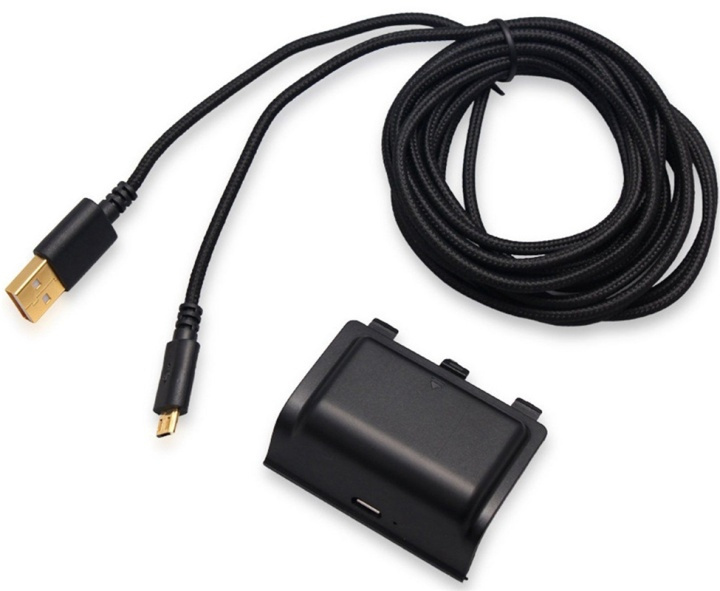 Oppladbart batteri for Xbox One-kontrolleren i gruppen Elektronikk / TV-spill & tilbehør / Xbox One / Tilbehør hos TP E-commerce Nordic AB (38-81246)